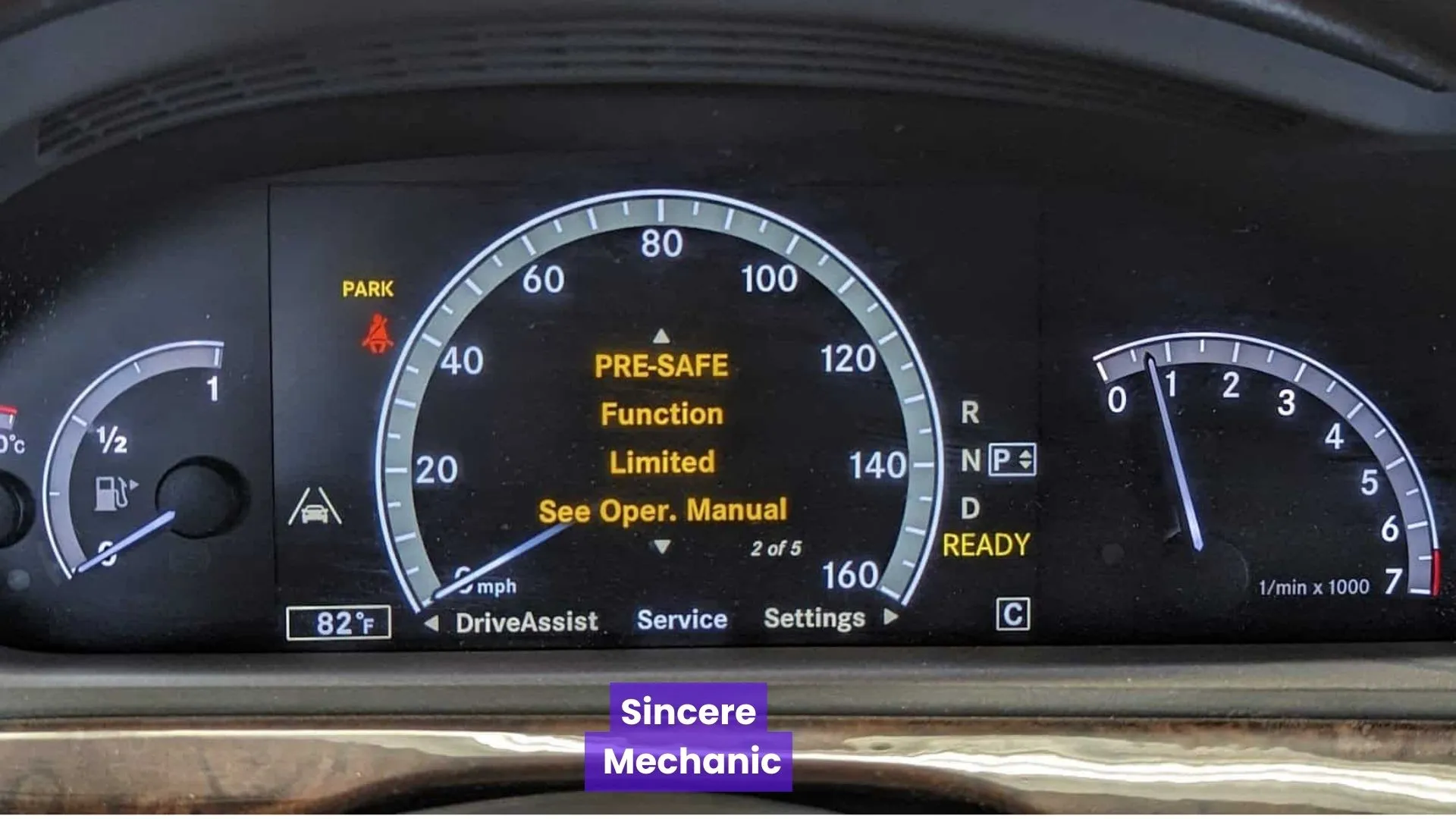 Mercedes PreSafe Functions Limited Cause & Fix [Explained]